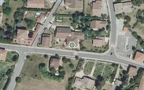 Vista aérea de la ubicación de Residencia Orobide