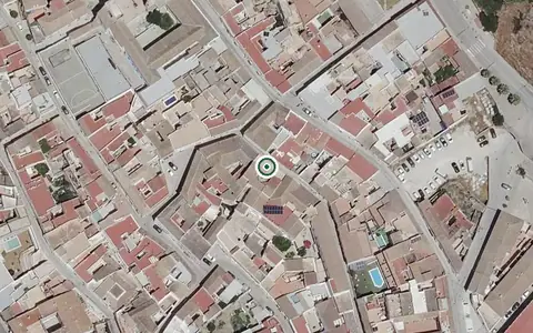 Vista aérea de la ubicación de Residencia para Personas Mayores Hospital Amor de Dios