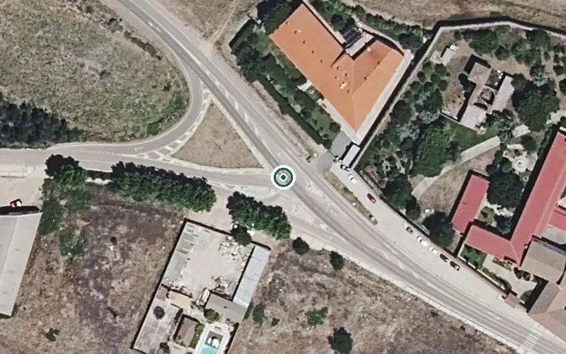 Vista aérea de la ubicación de Residencia de Medina II