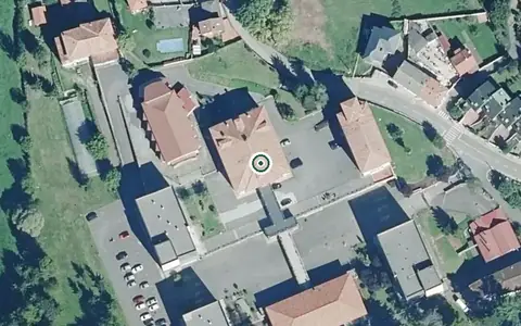 Vista aérea de la ubicación de Residencia Trisquel