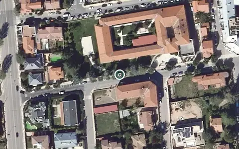 Vista aérea de la ubicación de Residencia de Personas Mayores el Parque