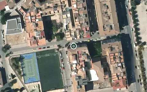 Vista aérea de la ubicación de Centro de Día para Mayores Sierra Sur