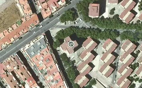 Vista aérea de la ubicación de Residència per a Gent Gran Sant Roc
