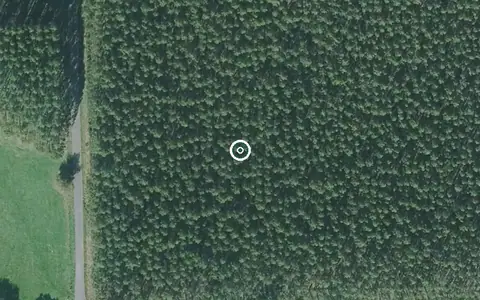 Vista aérea de la ubicación de Vivenda Comunitaria de Vilasantar