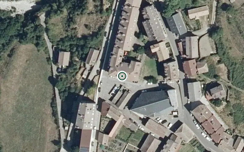 Vista aérea de la ubicación de Residencia de Ancianos Fundación Cocorro