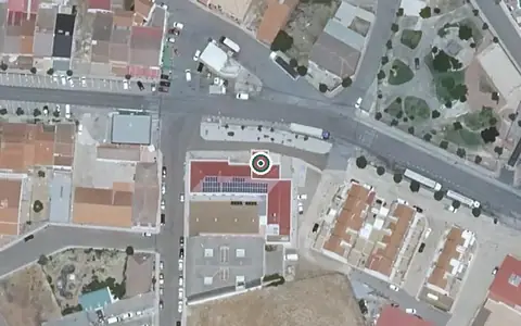 Vista aérea de la ubicación de Residencia de Mayores Municipal Santa Quiteria