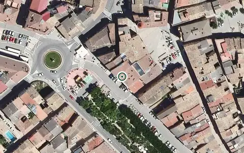 Vista aérea de la ubicación de Residència per a Gent Gran Ponts
