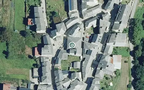 Vista aérea de la ubicación de Vivenda Comunitaria O Fogar do Avo