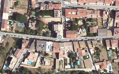 Vista aérea de la ubicación de Residència Geriàtrica Sant Martí