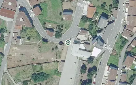Vista aérea de la ubicación de Vivenda Comunitaria Comunidad O Albergue Cortegada