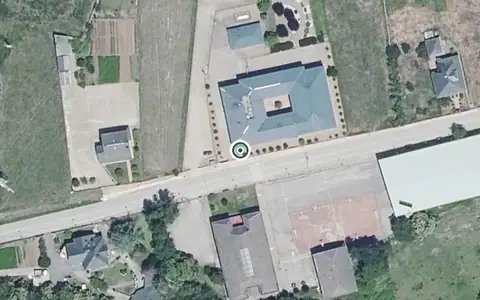 Vista aérea de la ubicación de Centro Residencial las Nieves