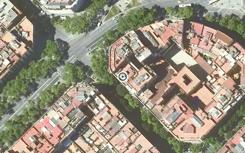 Vista aérea de la ubicación de Residència Canava