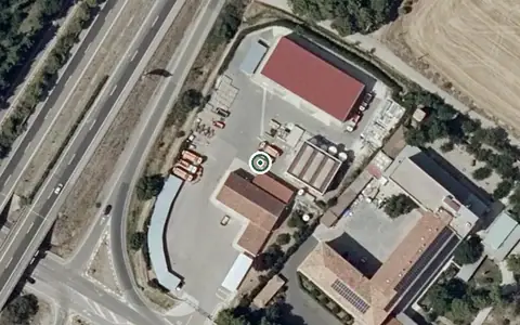 Vista aérea de la ubicación de Residencia de Ancianos Nuestra Señora del Pilar