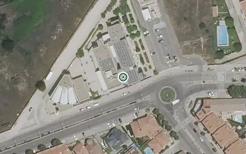 Vista aérea de la ubicación de Residencia de Mayores el Lucero