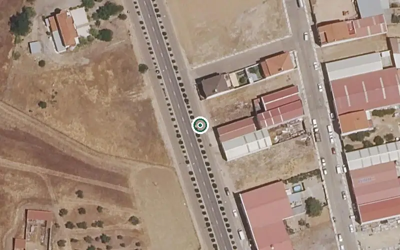 Vista aérea de la ubicación de Centro Terapéutico Adolfo Suárez