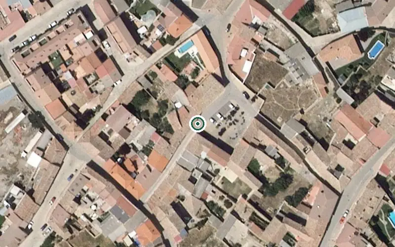 Vista aérea de la ubicación de Unidad de Estancias Diurnas Mar de Castilla