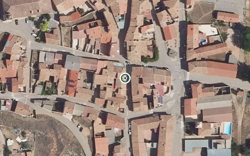Vista aérea de la ubicación de Residencia Ricarda Gonzala de Liria y Blesa