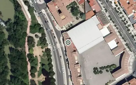 Vista aérea de la ubicación de Residencial Amon