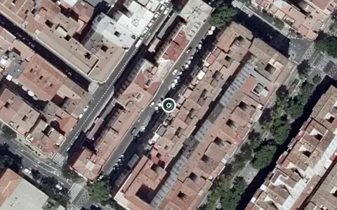 Vista aérea de la ubicación de Residencia de Ancianos Mater