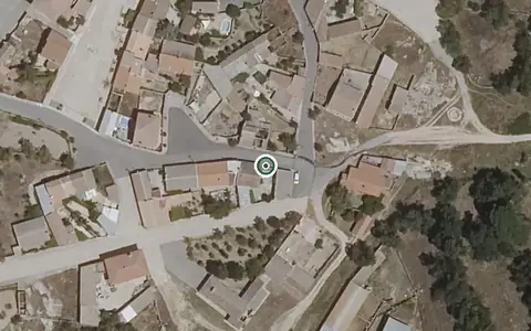 Vista aérea de la ubicación de Centro de Día Municipal San Joaquín y Santa Ana