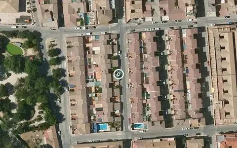 Vista aérea de la ubicación de Centro de Día para Mayores Municipal de Mancha Real