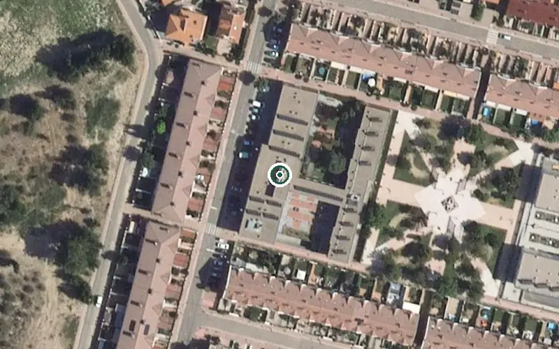 Vista aérea de la ubicación de Residencia Gerohotel Prado Boyal