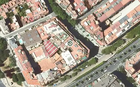 Vista aérea de la ubicación de Centre de dia Guinardó