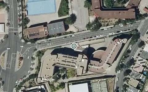 Vista aérea de la ubicación de Residencia Mirasierra (Madrid)