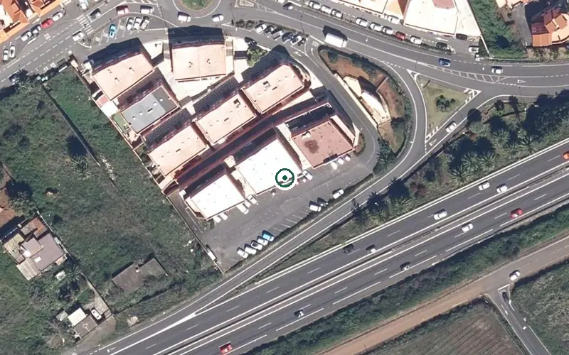 Vista aérea de la ubicación de Centro de Día Cataleya
