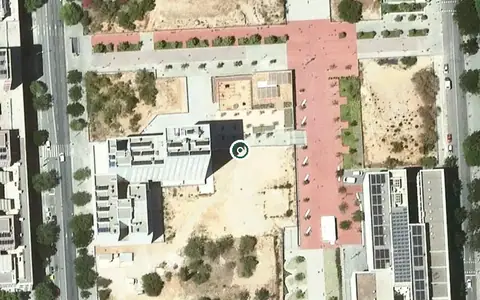 Vista aérea de la ubicación de Ballesol - Fabra i Puig