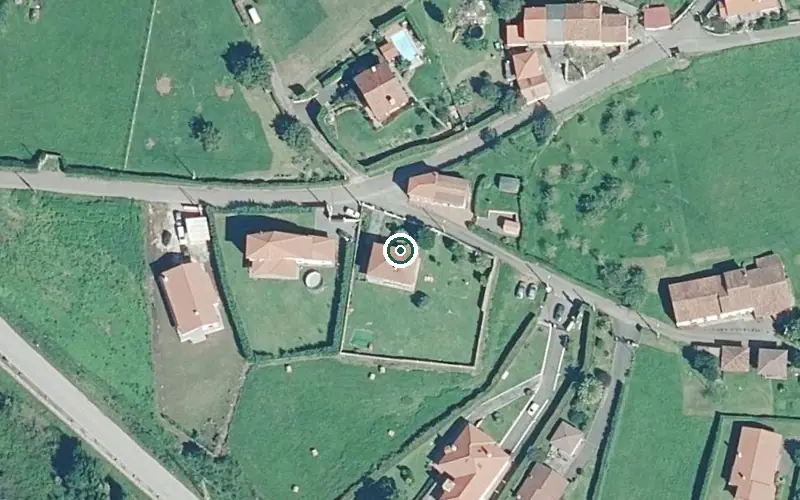 Vista aérea de la ubicación de Residencia Geriátrica Rey Pelayo