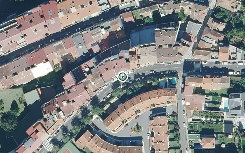 Vista aérea de la ubicación de Centro de Día Atlantida
