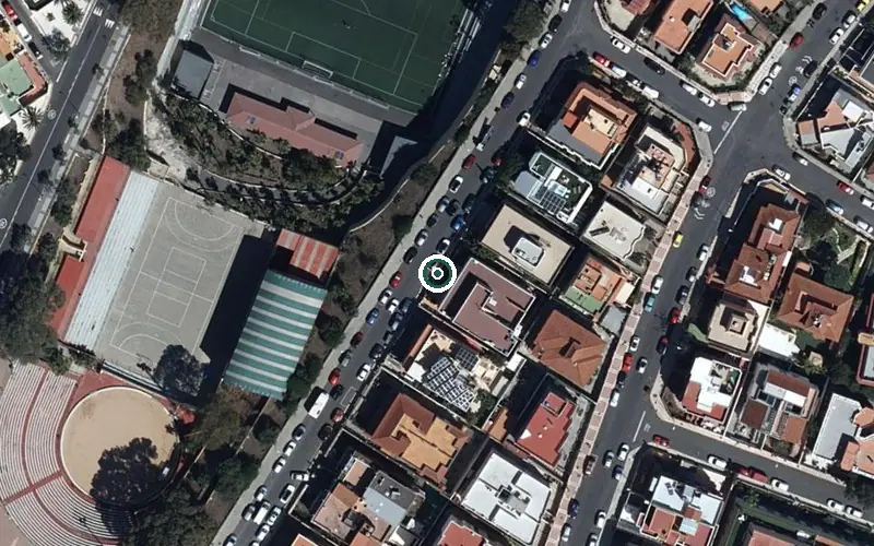 Vista aérea de la ubicación de Residencia Altavista