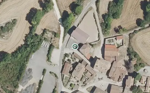 Vista aérea de la ubicación de Residencia para Personas Mayores Sagrada Familia