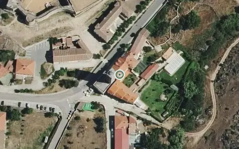 Vista aérea de la ubicación de Residencia Villa de Ledesma