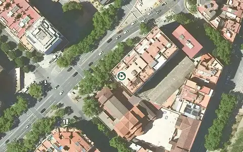 Vista aérea de la ubicación de Residència assistida gent gran