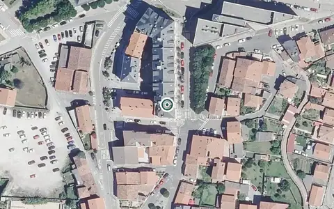 Vista aérea de la ubicación de Jardines de la Vega