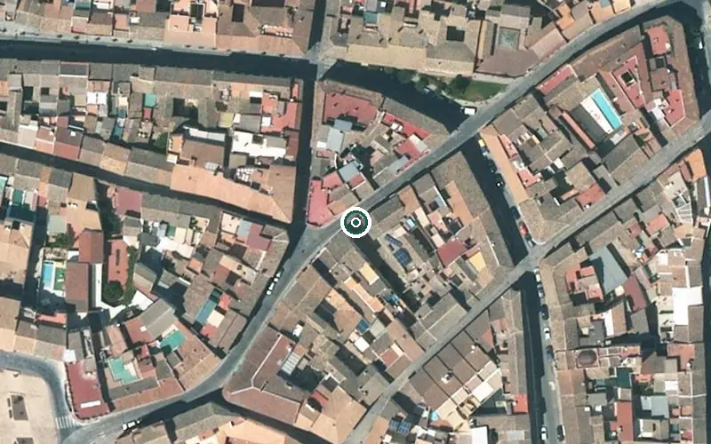 Vista aérea de la ubicación de Centro Residencial para Personas Mayores Divino Maestro