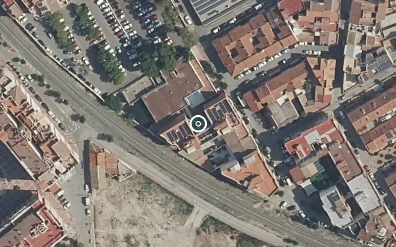 Vista aérea de la ubicación de Risidencia 3ª Edad