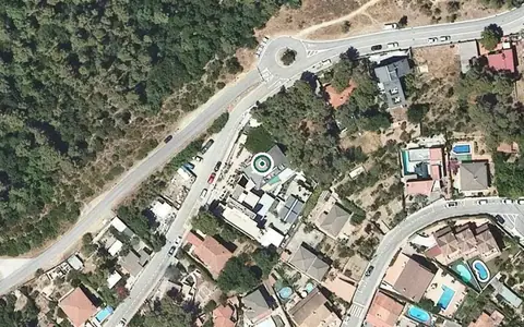 Vista aérea de la ubicación de Residència Primitiva Barba