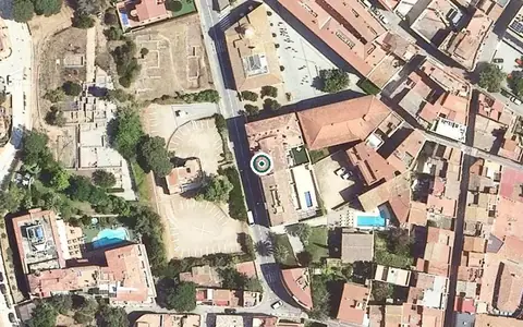 Vista aérea de la ubicación de Centre de dia per a la gent gran de Tossa de Mar