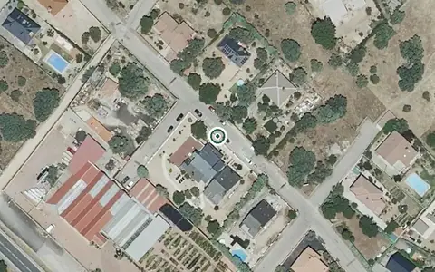 Vista aérea de la ubicación de Residencia Virgen del Valle