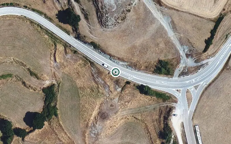 Vista aérea de la ubicación de Residència Cantonigròs