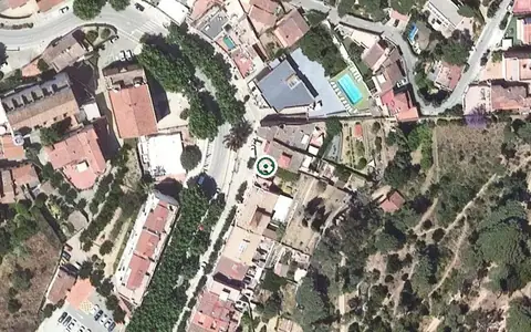 Vista aérea de la ubicación de Residència Vila de Caldes