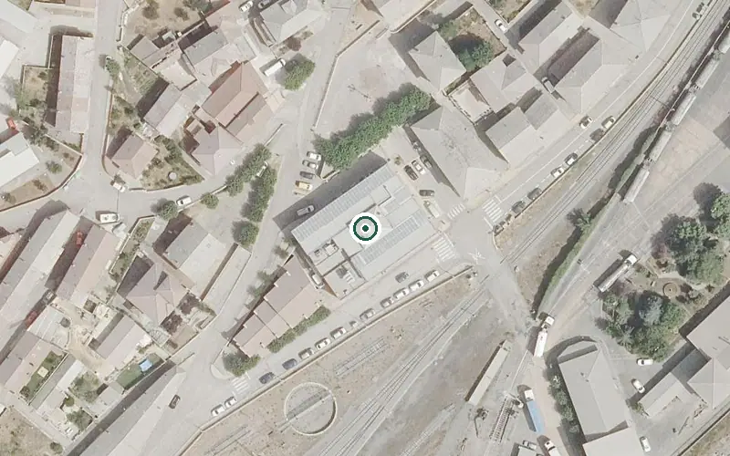 Vista aérea de la ubicación de CAD Santa Eulalia