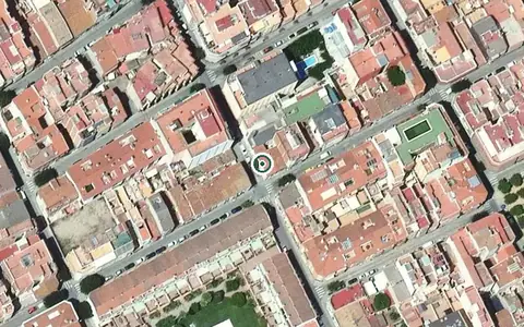 Vista aérea de la ubicación de Centre de dia de la Residència geriàtrica Mar i Sol
