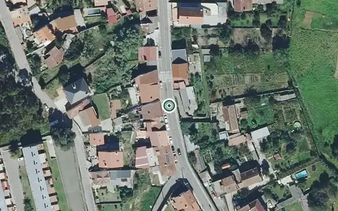 Vista aérea de la ubicación de Fogar Residencial Bo Día Castrelos
