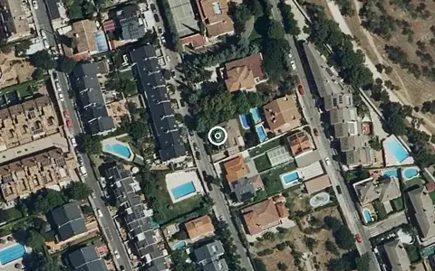 Vista aérea de la ubicación de Residencia Versalles