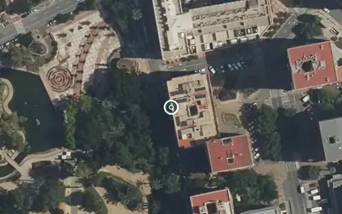 Vista aérea de la ubicación de Centro de Día Santa Mª Josefa