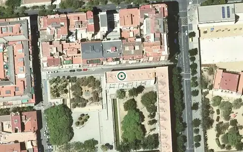 Vista aérea de la ubicación de Centre de dia Casa Bloc